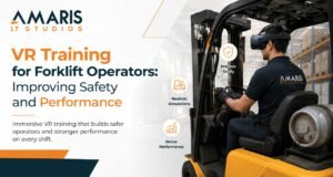 VR training for Forklift training